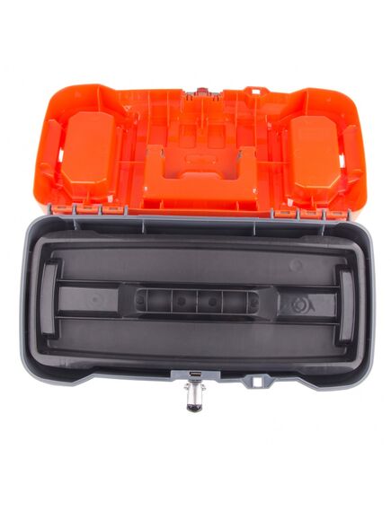 Ящик для инструмента 16" 175 x 210 х 410 мм с металлическими замками STELS 90711, фото , изображение 4 - Метэкс