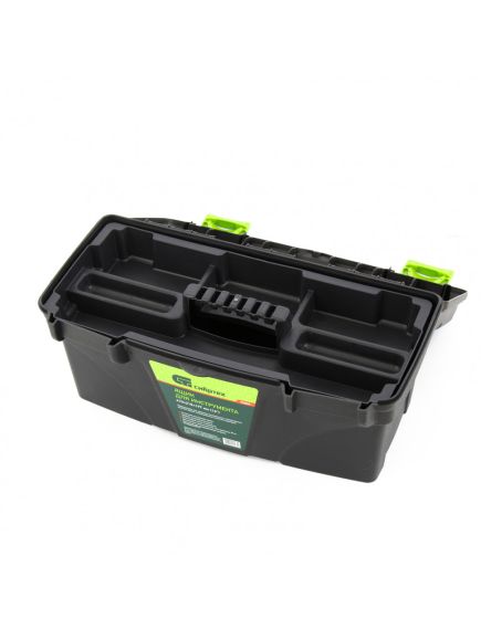 Ящик для инструмента 16" 410 х 215 х 197 мм пластик СИБРТЕХ 90804, фото , изображение 2 - Метэкс