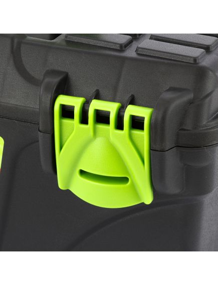 Ящик для инструмента 16" 410 х 215 х 197 мм пластик СИБРТЕХ 90804, фото , изображение 4 - Метэкс