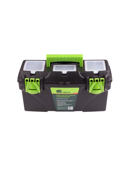 Ящик для инструмента 16” с органайзерами СИБРТЕХ 90807, фото , изображение 2 - Метэкс