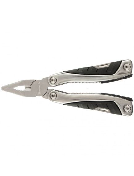 Нож многофункциональный 15 функций авторазжим в чехле 160 мм MATRIX 17623, фото , изображение 2 - Метэкс