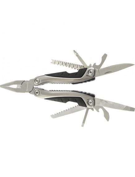 Нож многофункциональный 15 функций авторазжим в чехле 160 мм MATRIX 17623, фото , изображение 3 - Метэкс