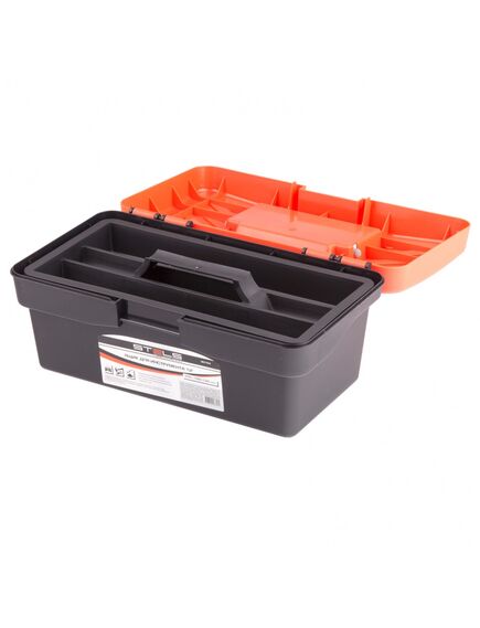 Ящик для инструмента 12" 285 х 155 х 125 мм пластик STELS 90723, фото , изображение 3 - Метэкс
