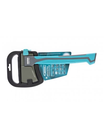 Топор 700 г кованый тефлоновое покрытие двухкомпонентное пластиковое топорище 350 мм GROSS 21450, фото , изображение 4 - Метэкс