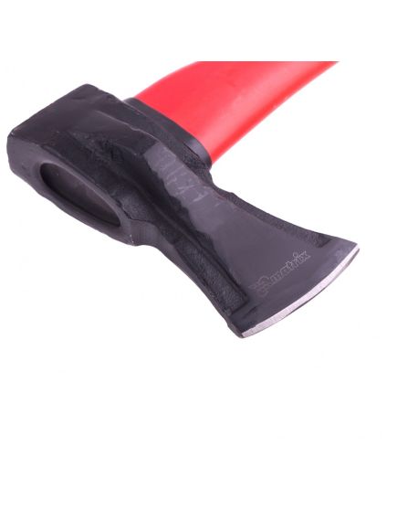 Топор-колун 2000 г с клиновидным полотном фибергласовое обрезиненное топорище 880 мм MATRIX 21816, фото , изображение 2 - Метэкс