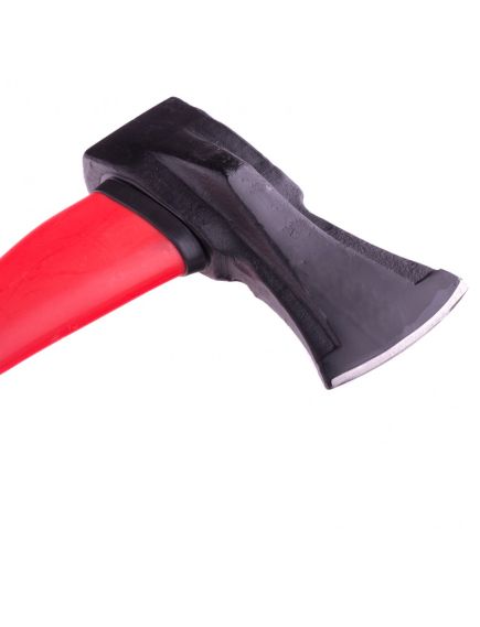 Топор-колун 2000 г с клиновидным полотном фибергласовое обрезиненное топорище 880 мм MATRIX 21816, фото , изображение 3 - Метэкс