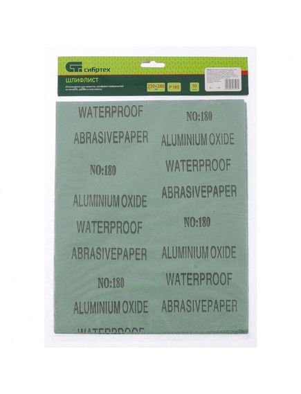 Шлифлист на бум.основе Р 320 230х280, фото , изображение 2 - Метэкс
