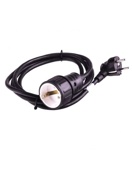 Удлинитель бытовой с заземлением 2 м 1 розетка 95916, фото , изображение 2 - Метэкс