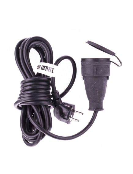 Удлинитель бытовой с заземлением 5 м 1 розетка 95917, фото , изображение 3 - Метэкс