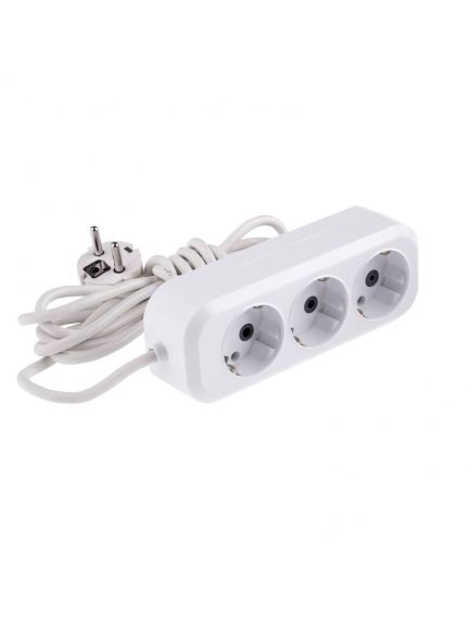 Удлинитель бытовой с заземлением 3 м 3 розетки 95966, фото , изображение 2 - Метэкс