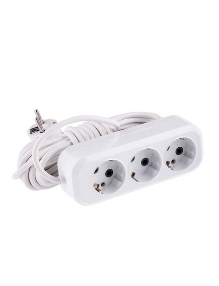 Удлинитель бытовой с заземлением 7 м 3 розетки 95968, фото , изображение 2 - Метэкс