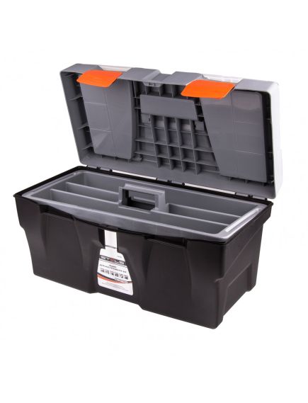 Ящик для инструмента 24" 590 х 300 х 300 мм пластик STELS 90706, фото , изображение 3 - Метэкс