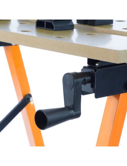 Верстак-тиски 640х520х790 мм портативный SPARTA 257055, фото , изображение 2 - Метэкс