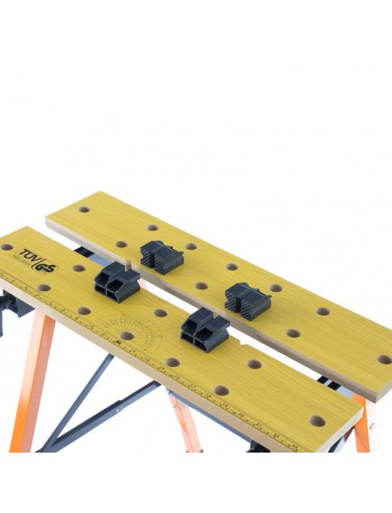 Верстак-тиски 640х520х790 мм портативный SPARTA 257055, фото , изображение 3 - Метэкс