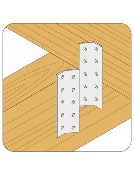 Держатель балки DB 250 х 40 х 40 мм левый, фото , изображение 3 - Метэкс