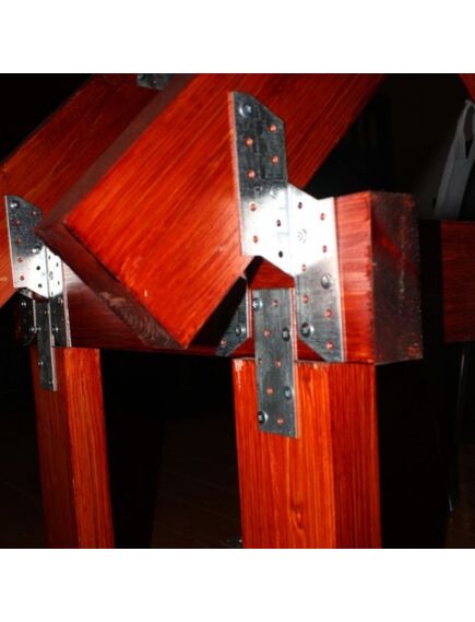 Держатель балки DB 290 х 40 х 40 мм правый, фото , изображение 2 - Метэкс