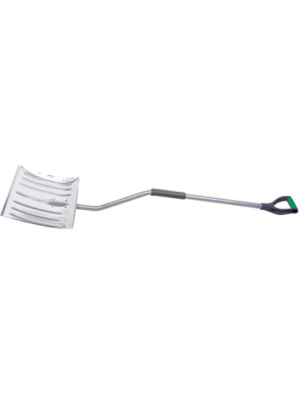 Лопата снеговая 465 x 340 мм алюминиевая металлический эргономичный черенок PALISAD 61573, фото , изображение 2 - Метэкс