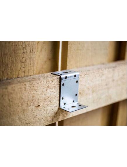 Крепежный уголок Z-образный KUZ 2,0мм 45х90х65, фото , изображение 2 - Метэкс