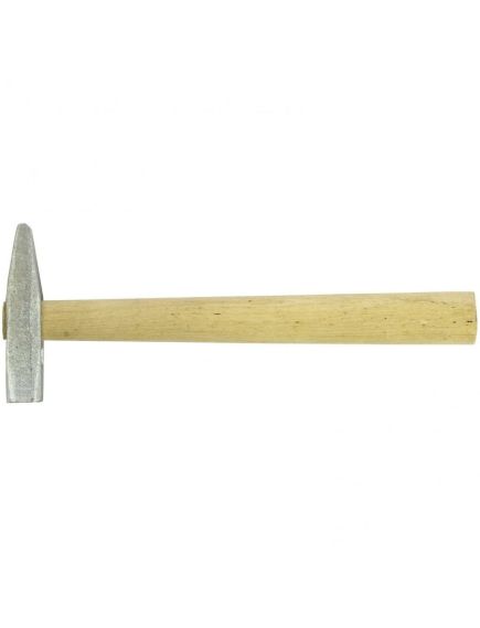 Молоток слесарный 200 г квадратный боек деревянная рукоятка РОССИЯ 10260, фото , изображение 2 - Метэкс