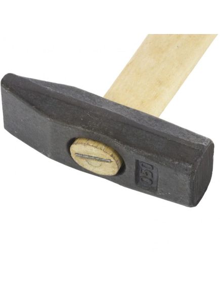 Молоток слесарный 500 г квадратный боек деревянная рукоятка РОССИЯ 10270, фото , изображение 2 - Метэкс