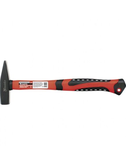 Молоток слесарный 400 г фибергласовая обрезиненная рукоятка MATRIX 10322, фото , изображение 3 - Метэкс