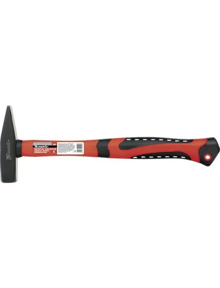 Молоток слесарный 600 г фибергласовая обрезиненная рукоятка MATRIX 10340, фото , изображение 2 - Метэкс