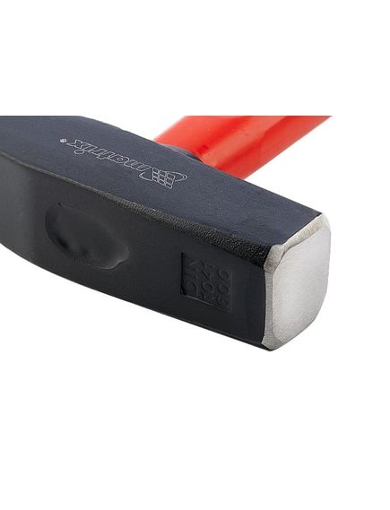 Молоток слесарный 600 г фибергласовая обрезиненная рукоятка MATRIX 10340, фото , изображение 3 - Метэкс