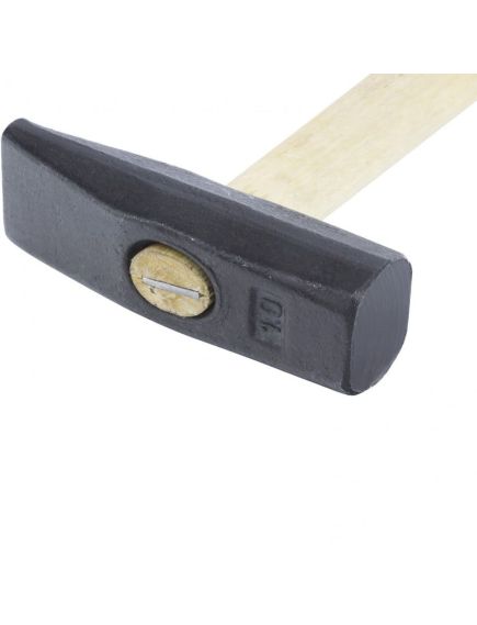 Молоток слесарный 1000 г квадратный боек деревянная рукоятка РОССИЯ 10301, фото , изображение 2 - Метэкс