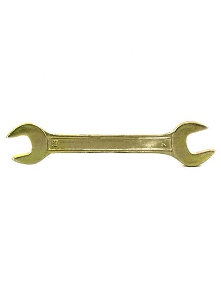 Ключ рожковый 13х14 желтый цинк СИБРТЕХ 14306, фото  - Метэкс