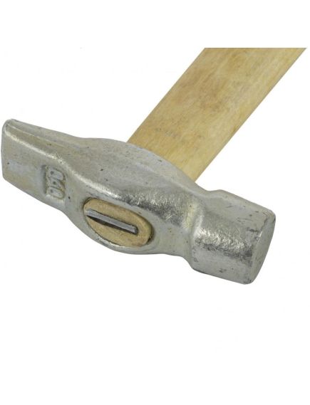 Молоток слесарный 400 г круглый боек деревянная рукоятка РОССИЯ 10239, фото , изображение 2 - Метэкс