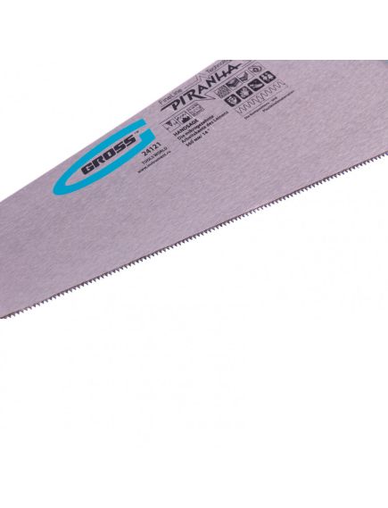 Ножовка для работы с ламинатом 360 мм "PIRANHA" 15-16 TPI GROSS 24121, фото , изображение 2 - Метэкс