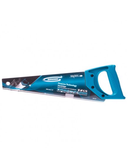 Ножовка для работы с ламинатом 360 мм "PIRANHA" 15-16 TPI GROSS 24121, фото , изображение 4 - Метэкс