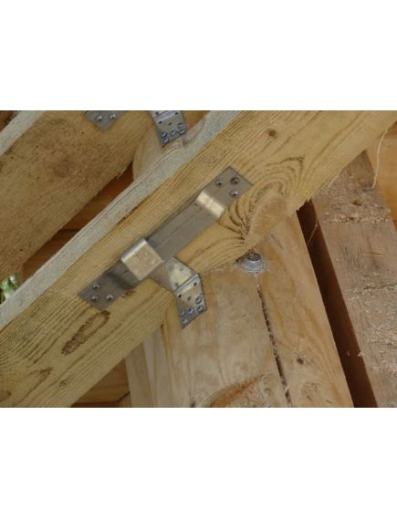 Опора стропил скользящая KUCIS 160х90х40, фото , изображение 3 - Метэкс