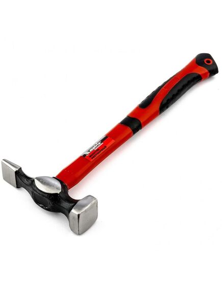 Набор рихтовочный 3 молотка с фибергласовыми ручками 4 наковальни пластиковый бокс MATRIX 10845, фото , изображение 4 - Метэкс