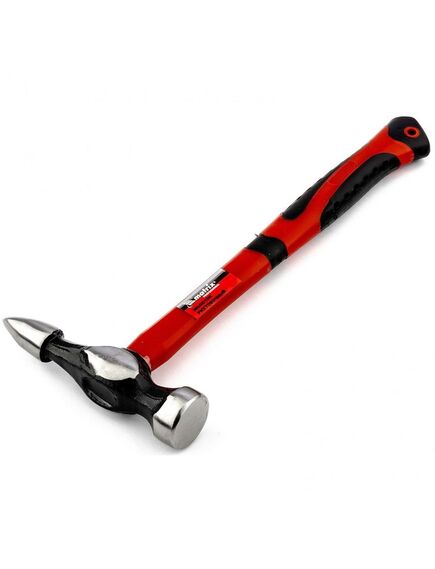 Набор рихтовочный 3 молотка с фибергласовыми ручками 4 наковальни пластиковый бокс MATRIX 10845, фото , изображение 5 - Метэкс