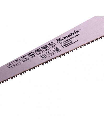 Ножовка по дереву 320 мм для мелких пильных работ MATRIX 23106, фото , изображение 2 - Метэкс