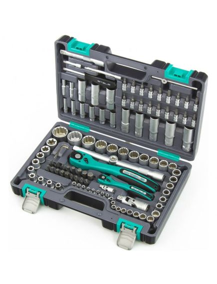 Набор инструментов 109 предметов 12 гранные головки STELS 14122, фото , изображение 2 - Метэкс