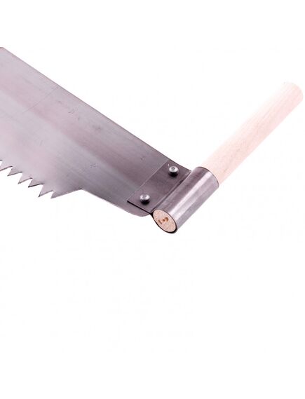 Пила двуручная 1000 мм деревянные рукоятки РОССИЯ 23435, фото , изображение 3 - Метэкс