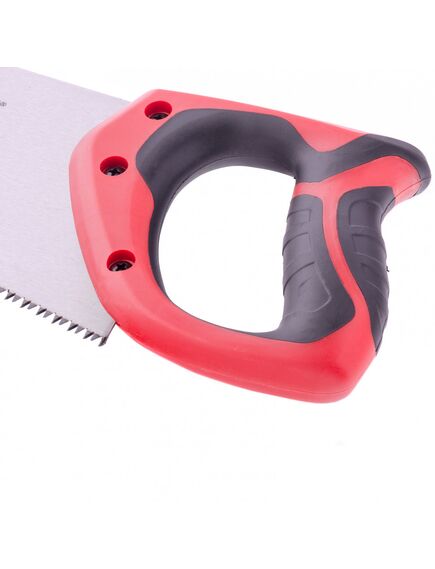 Ножовка по дереву 500 мм 7-8 TPI каленый зуб 3D двухкомпонентная рукоятка MATRIX 23542, фото , изображение 3 - Метэкс