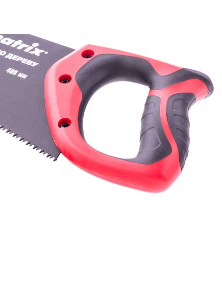 Ножовка по дереву 400 мм 7-8 TPI каленый зуб 3D тефлоновое покрытие MATRIX 23549, фото , изображение 3 - Метэкс