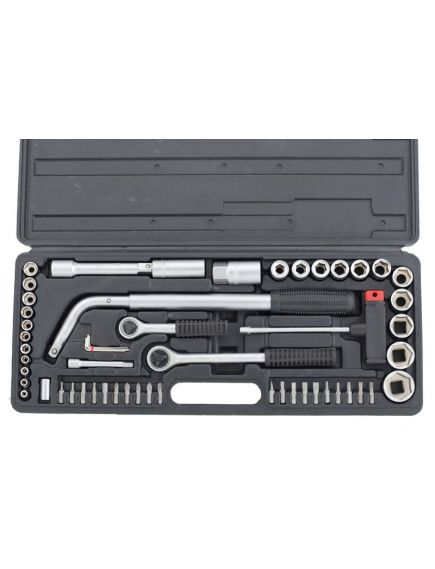 Набор шоферский 54 предмета пластиковый бокс SPARTA 135055, фото , изображение 2 - Метэкс