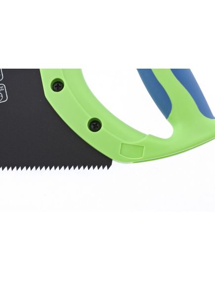 Ножовка по дереву 450 мм 7-8 TPI "Зубец" каленый зуб 2D защитное покрытие СИБРТЕХ 23811, фото , изображение 2 - Метэкс