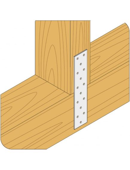 Пластина соединительная PS 2,0мм 80х600, фото , изображение 3 - Метэкс