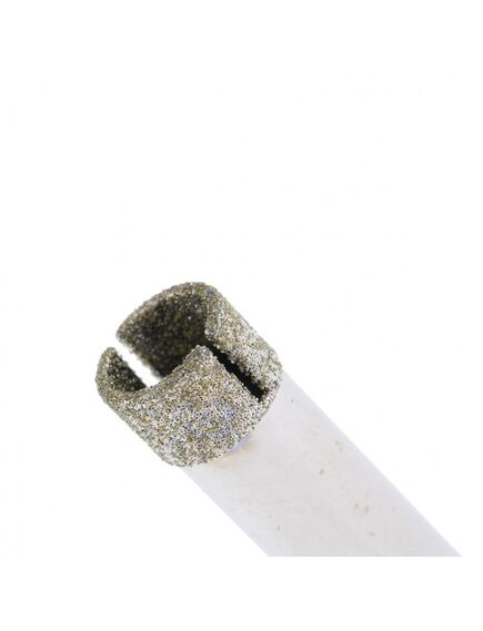 Сверло по стеклу и керамической плитке 14 х 55 мм цилиндрический хвостовик Сибртех, фото , изображение 2 - Метэкс