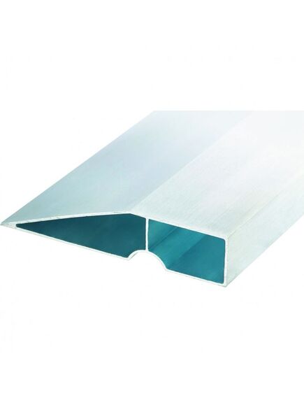 Правило алюминиевое "Трапеция" 1 ребро жесткости L-1,5 м СИБРТЕХ 89608, фото , изображение 2 - Метэкс