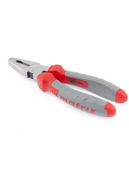 Плоскогубцы 180 мм двухкомпонентные рукоятки MATRIX 16943, фото , изображение 3 - Метэкс