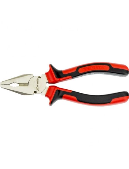 Плоскогубцы 160 мм Nickel двухкомпонентные рукоятки MATRIX 16902, фото , изображение 2 - Метэкс