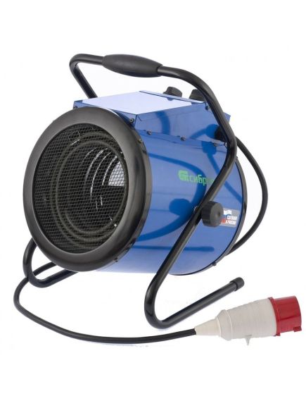 Тепловая пушка электрическая / ТЭН (9 кВт, 380 В) СИБРТЕХ ТВ-9 (96435), фото , изображение 3 - Метэкс