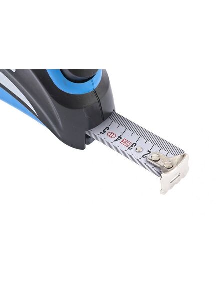 Рулетка 7,5 м х 25 мм Полимер автоматическая фиксация эргономичная форма БАРС 32503, фото , изображение 3 - Метэкс