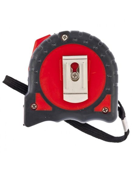 Рулетка 5 м х 19 мм Strong обрезиненный корпус MATRIX 31080, фото , изображение 3 - Метэкс